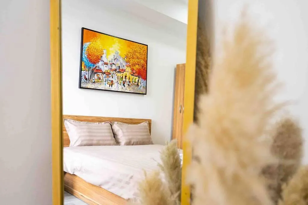 Lägenhet Rivergate Residence Studio Near Bui Vien Street Ho Chi Minh-staden